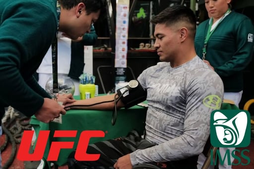 Imagen David Martínez, médico del IMSS debutará en la UFC ¿Cuándo será su debut?