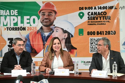 Imagen Con sueldo de hasta 36 mil pesos, habrá vacantes en la Feria de Empleo este viernes en Torreón