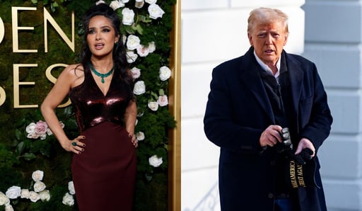 Imagen ¿Salma Hayek fue novia de Donald Trump? La actriz cuenta cómo el magnate la invitó a salir