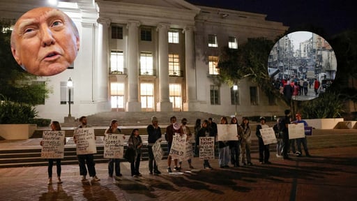 Imagen ¿Estudiantes mexicanos que protestaron contra guerra en Gaza podrían ser deportados de Estados Unidos?