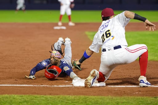 Los Charros aprovecharon dos errores puntuales de los venezolanos para llevarse su segundo triunfo en la Serie del Caribe 2025.