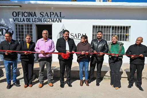 Inician operaciones nuevas oficinas de Sapal en Villa León Guzmán. (EL SIGLO DE TORREÓN)