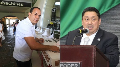 El exgobernador Cuauhtémoc Blanco Bravo, actual diputado federal por Morena. (ESPECIAL)