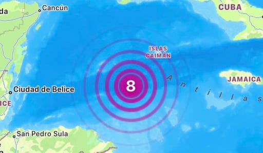 Imagen Alerta de tsunami en Centroamérica tras sismo de 8 grados