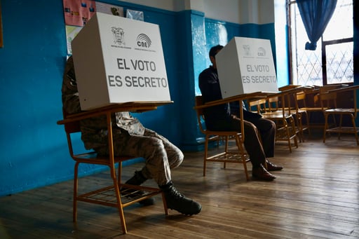 Imagen Inicia la votación en jornada electoral de Ecuador