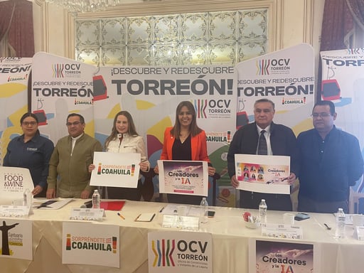 Imagen OCV Torreón invita a saltillenses a los distintos eventos que tendrá la Comarca Lagunera