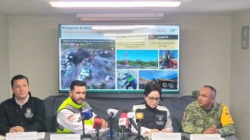 Imagen Concluyen trabajos de rescate de los restos de mineros en El Pinabete