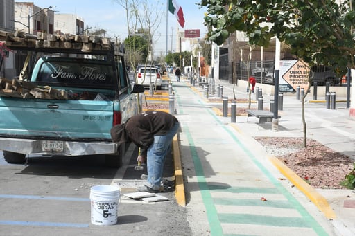 Imagen Revisarán calidad de pintura en Corredor Matamoros