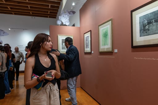 Imagen Taller de grabado en relieve y estampación en el Museo de los Metales