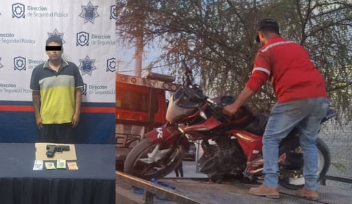 Imagen Detienen a motociclista implicado en robo a negocio