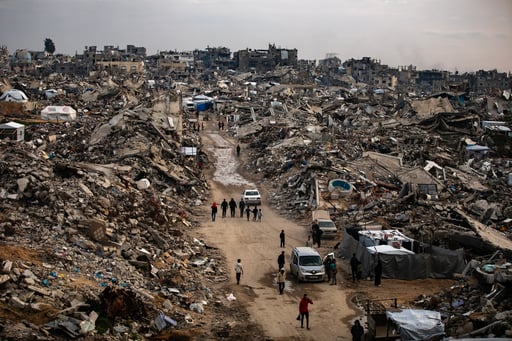 Imagen Los negociadores israelíes llegan a Catar para abordar alto el fuego en Gaza