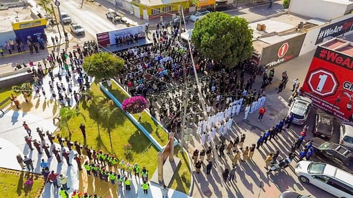 Imagen Conmemoran 218 aniversario del natalicio de Benito Juárez en Francisco I. Madero