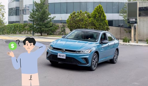 Imagen ¿Cuánto necesitas ganar al mes para estrenar un Volkswagen Jetta 2025?