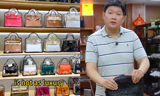 Imagen Tiktoker chino revela el precio real por fabricar un bolso de lujo | VIDEO