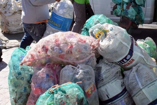 Imagen Reúnen 200 kilogramos en campaña de recolección de reciclaje en Torreón