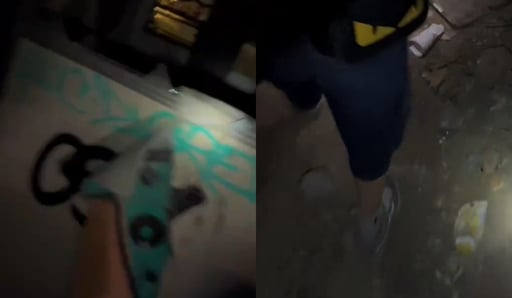 Imagen Tiktokers huyen del hospital de Tlatelolco al oír misterioso lamento en exploración urbana
