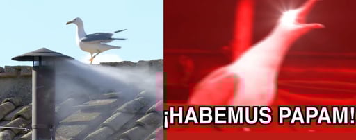 Humo blanco en el Vaticano (REDES SOCIALES) 