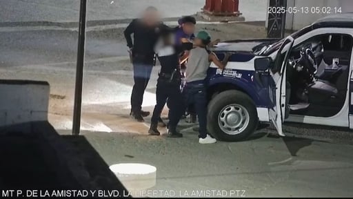 Detenidos por robo con violencia en Torreón.