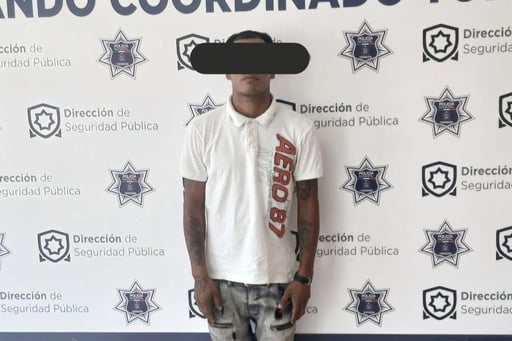 Imagen Detienen a hombre por escandalizar bajo efectos de sustancias en la colonia Santa Sofía