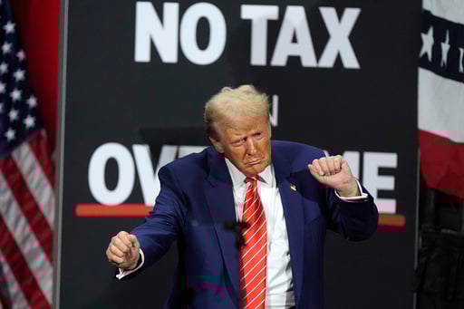 Imagen Iniciativa fiscal de Trump avanza en rara votación de fin de semana; conservadores negocian cambios