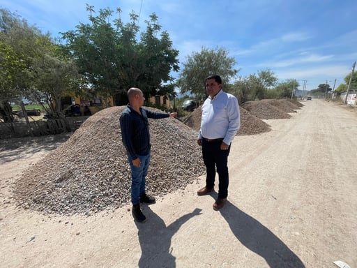 Imagen Supervisa alcalde de Lerdo preparativos para pavimentación en El Salitral