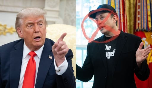Imagen ¿Podrían deportar a Elon Musk de EUA tras pelea con Donald Trump?