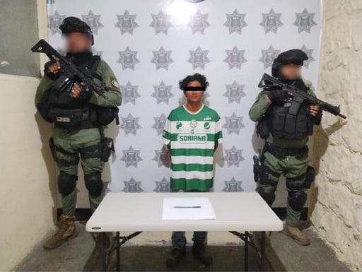 Imagen Violento joven es detenido por la Policía Municipal de Torreón