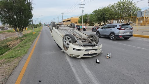 Imagen Registran dos accidentes vehiculares en una hora en Piedras Negras