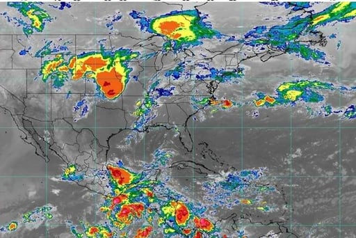 Imagen Se forma la tormenta tropical Erick ¿Qué estados afectará?