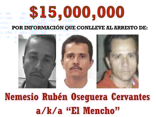 Imagen Estados Unidos declara terrorista al 'Mencho' del CJNG