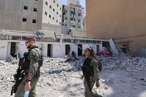 Imagen Israel acusa a Irán de usar munición de racimo en ataque