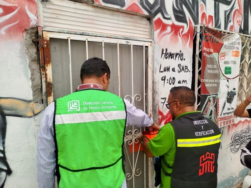 Imagen Cierran taller por exceso de ruido en colonia Martínez Adame
