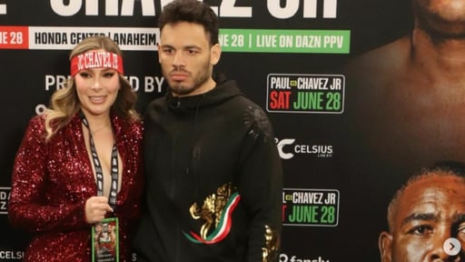 Imagen Frida Muñoz publica mensaje tras detención de su esposo Julio César Chávez Jr.