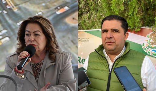 Imagen Alcaldesa de Gómez Palacio y alcalde de Lerdo contentos por la lluvia ante impacto de sequía