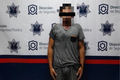 Imagen Policía de Torreón detiene a hombre por amenazas y agresiones