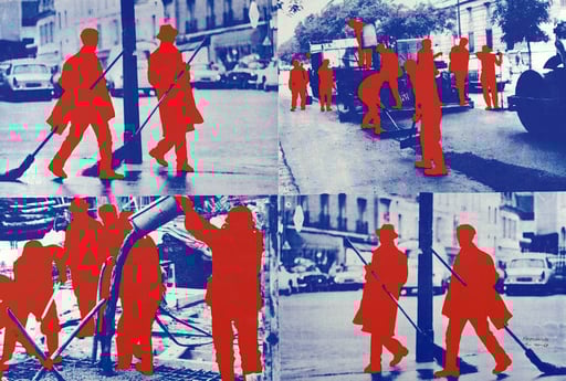 Le rouge (1968), de Gérard Fromanger. Foto: beauxarts.com