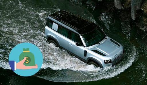 Imagen ¿Cuánto necesitas ganar para tener una Land Rover Defender especial para conducir en agua?