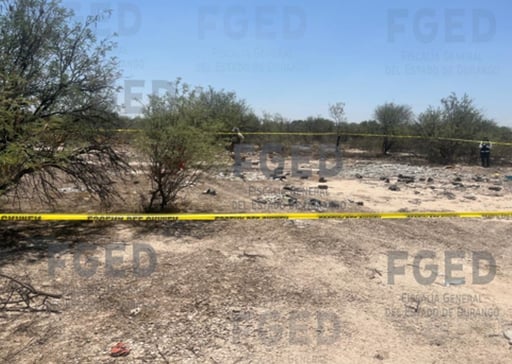 Imagen Fiscalía de Durango asegura que zona de hallazgos en ejido Las Lagartijas era utilizada como basurero