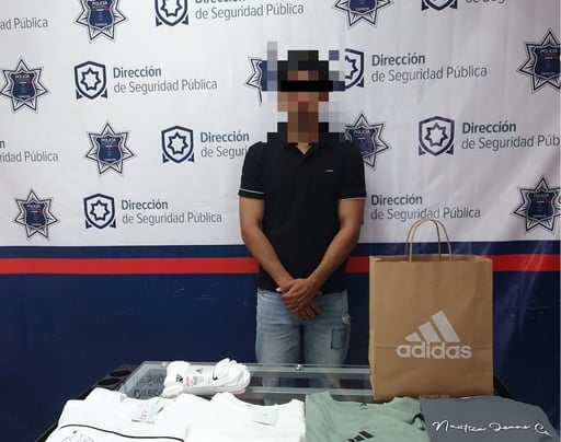 Imagen Detienen a joven por presunto robo en tienda de ropa