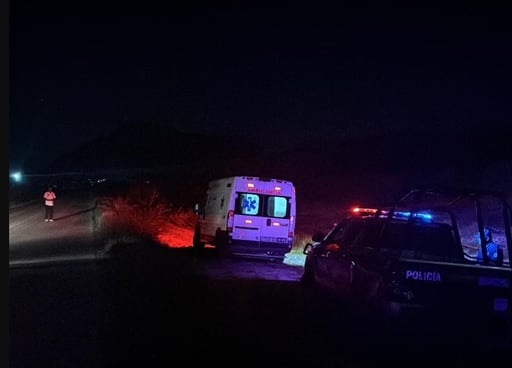Imagen Hombre ebrio protagoniza volcadura en Mapimí, resultó lesionado