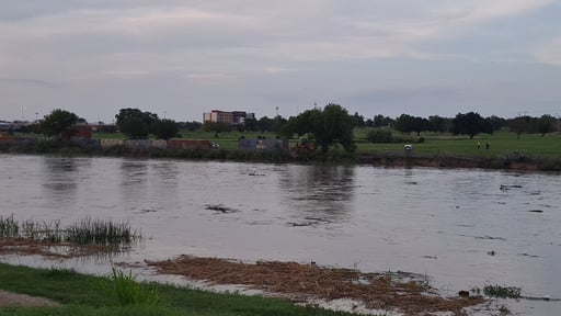 Imagen Aumenta caudal del río Bravo, así como ríos y arroyos de la región norte de Coahuila