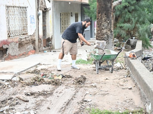 Imagen Identifican 78 viviendas con afectaciones por pasadas lluvias, sobre todo en poniente de Torreón
