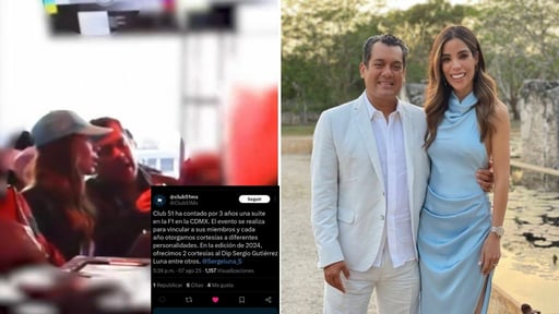 Imagen Sergio Gutiérrez y su esposa 'Dato Protegido' niegan lujos, pero diputado admite recibir cortesía de miles de pesos