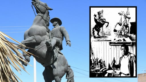 Imagen La escultura de 'El Caballito' y el legado artístico de Cuauhtémoc Zamudio