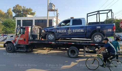 Imagen Choque de patrulla tras presunta balacera en Gómez Palacio