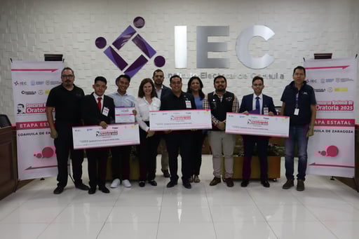 Imagen Celebra IEC concurso de oratoria juvenil “Dr. Belisario Domínguez Palencia”