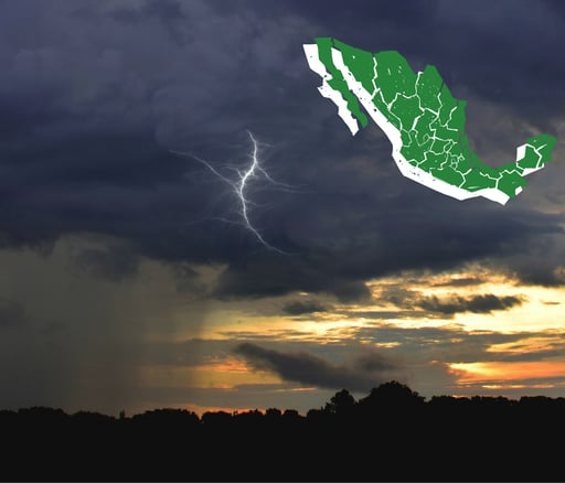 Lluvias intensas para hoy 15 de agosto. Conoce los estados que deben tomar precauciones [Unsplash]