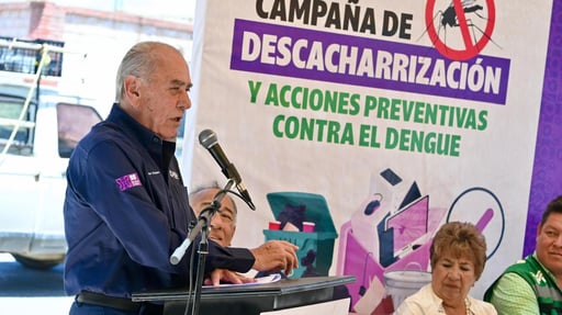 Imagen Coahuila registra una disminución del 94% en casos de dengue en comparación al 2024