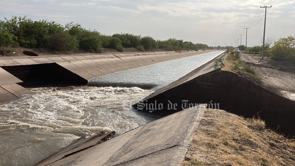 Colapsa canal sacramento en Madero debido a trabajos de Agua Saludable