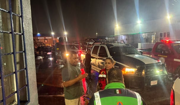 Activan operativo especial por lluvias en Torreón; participan Policía, Ejército y Guardia Nacional